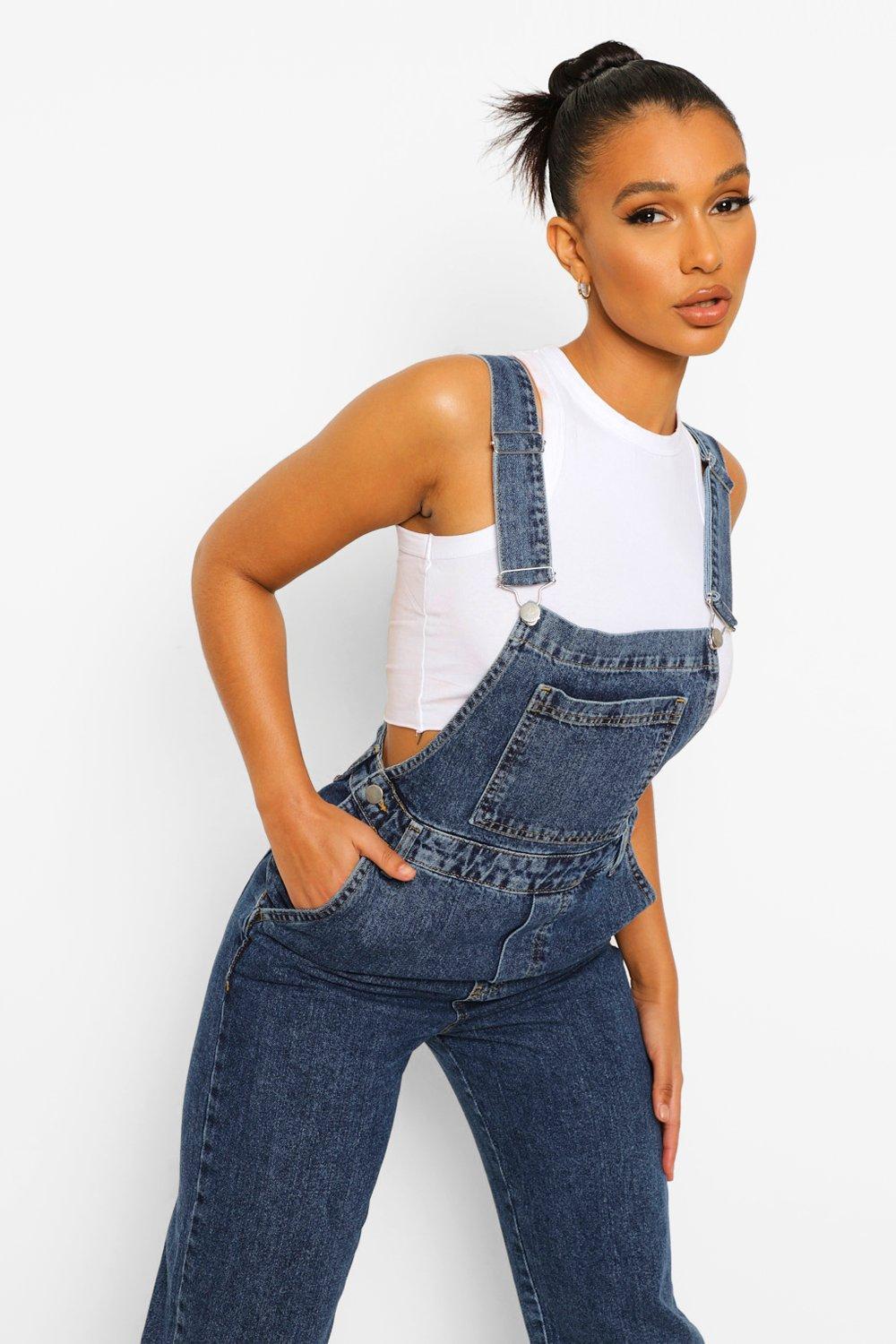 Boyfriend sales fit dungarees